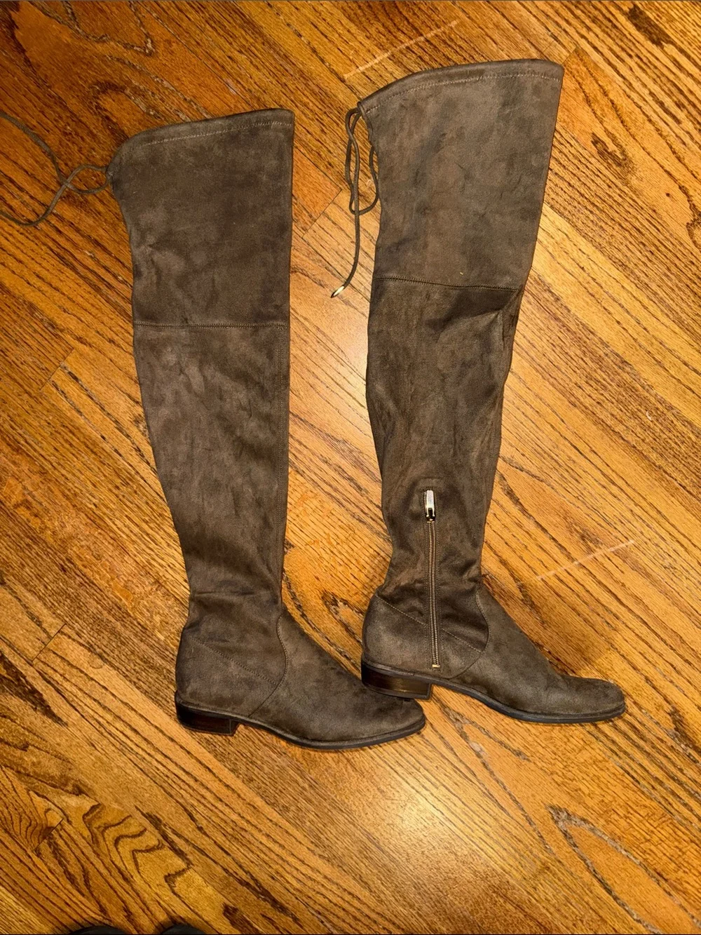 Marc Fisher Brown Suede Over The Knee Riding Boots-Size 6
